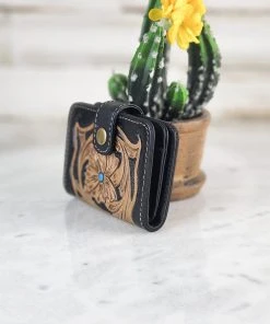 Myra Small Floral Tooled Wallet Handbags & Wallets