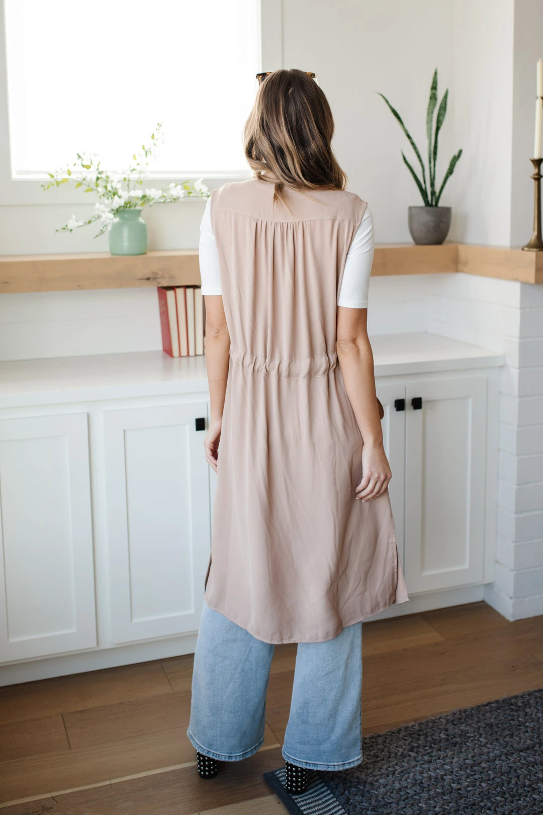 Ave Shops Small Talk Sleeveless Cardigan - Lightweight & Stylish Top for Women 13 Ave Shops Small Talk Sleeveless Cardigan Clothing