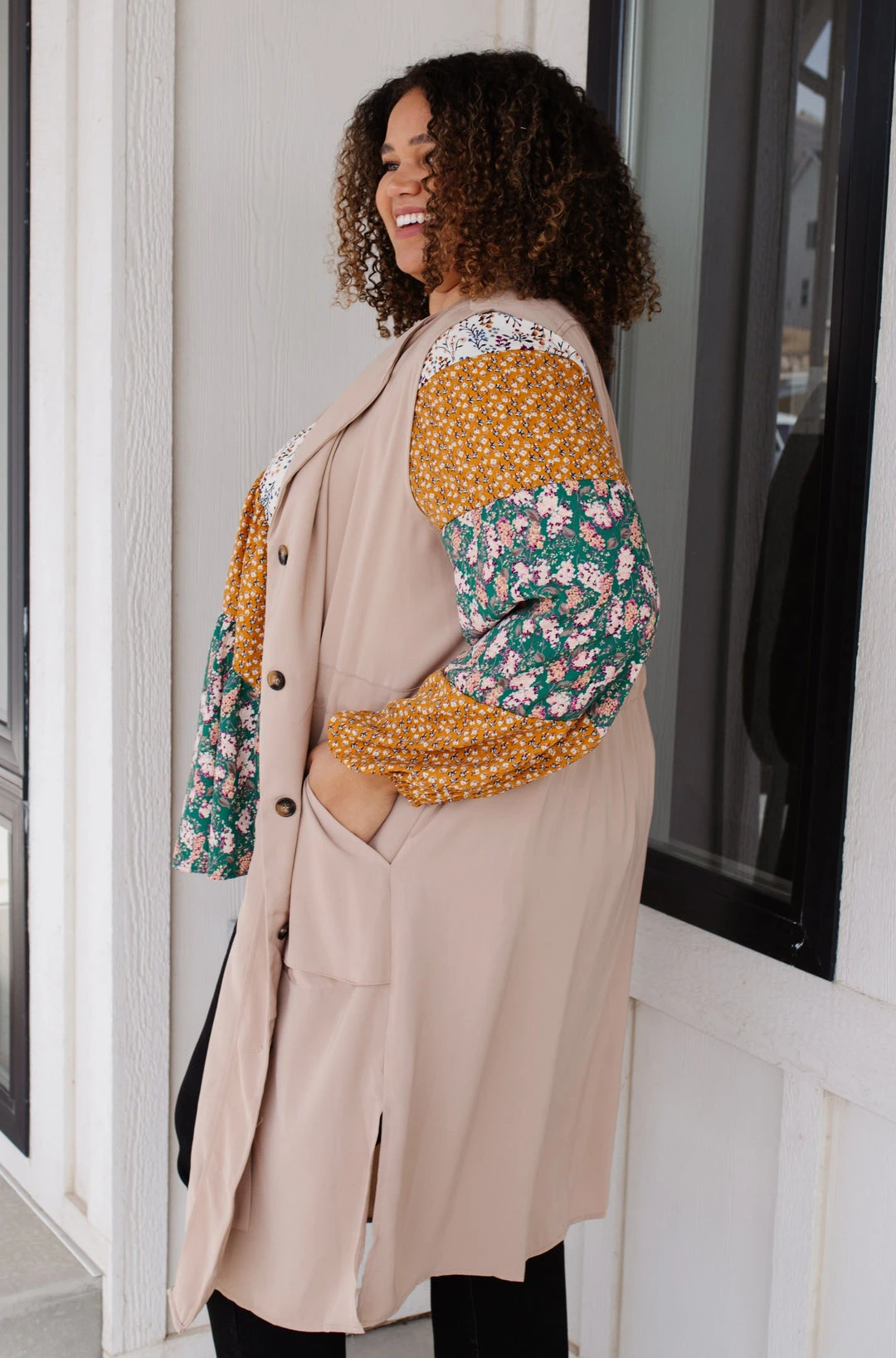 Ave Shops Small Talk Sleeveless Cardigan - Lightweight & Stylish Top for Women 18 Ave Shops Small Talk Sleeveless Cardigan Clothing