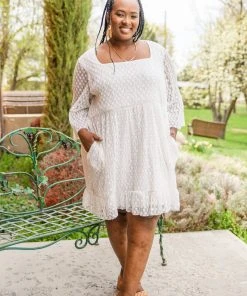 Ave Shops So Peaceful White Dress Dresses, Rompers, Jumpsuits