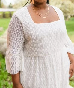 Ave Shops So Peaceful White Dress Dresses, Rompers, Jumpsuits