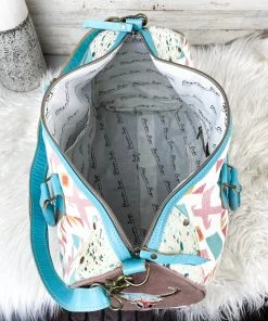 Bbags Spring Forward Aztec Duffle/Weekender Bag | MEGA SALE | Stylish & Spacious Travel Companion -The Cinchy Cowgirl Store SpringForwardAztecDuffleWeekenderBag2 1080x
