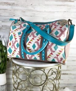 Bbags Spring Forward Aztec Duffle/Weekender Bag | MEGA SALE | Stylish & Spacious Travel Companion -The Cinchy Cowgirl Store SpringForwardAztecDuffleWeekenderBag4 1080x