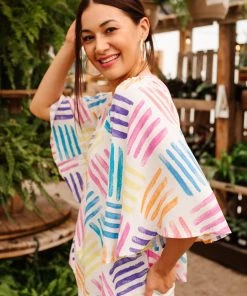 Ave Shops Stamped By Love Top Clothing