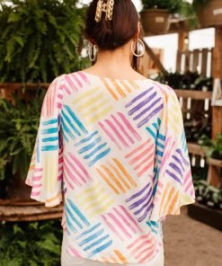 Ave Shops Stamped By Love Top Clothing