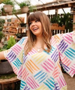 Ave Shops Stamped By Love Top Clothing