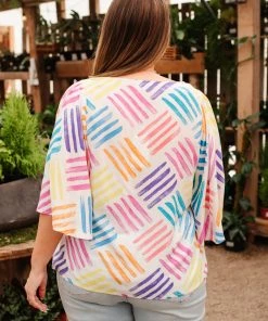 Ave Shops Stamped By Love Top Clothing