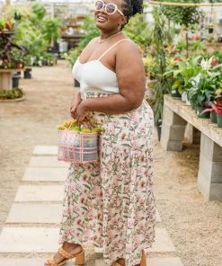 Ave Shops Starting To Bloom Pants In Ivory