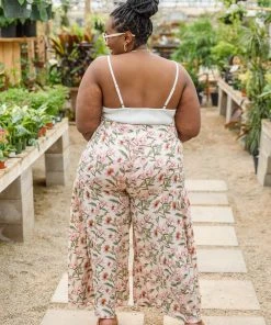 Ave Shops Starting To Bloom Pants In Ivory