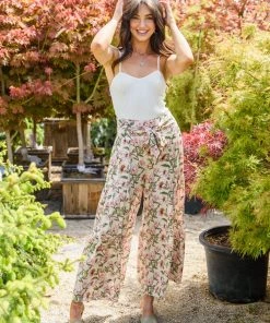 Ave Shops Starting To Bloom Pants In Ivory