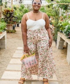 Ave Shops Starting To Bloom Pants In Ivory