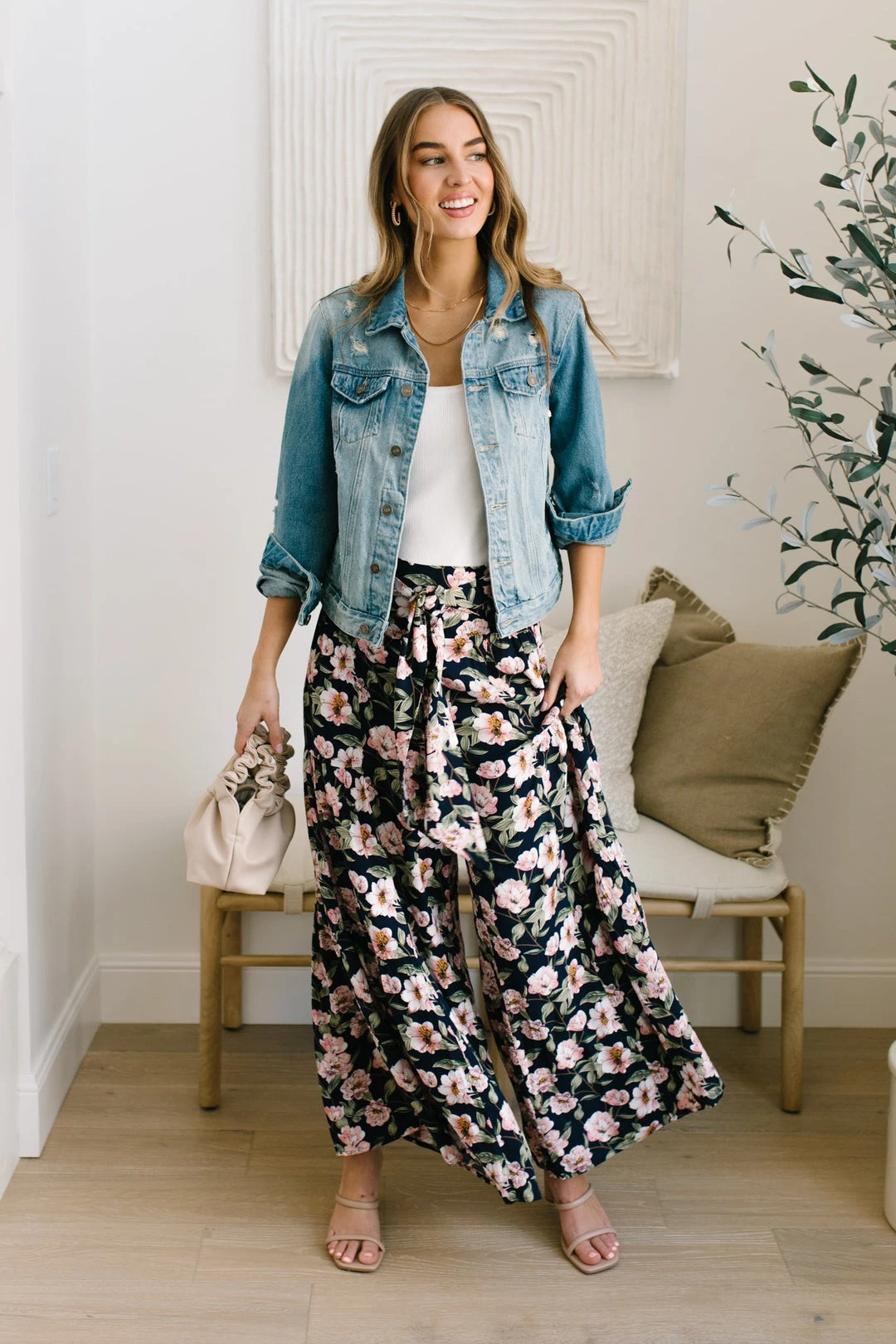 Ave Shops Starting To Bloom Women's High-Waist Stretch Jeans | Comfort Fit & Stylish Design 21 Ave Shops Bottoms & Jeans Starting To Bloom Pants