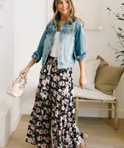 Ave Shops Starting To Bloom Women's High-Waist Stretch Jeans | Comfort Fit & Stylish Design 48 Ave Shops Bottoms & Jeans Starting To Bloom Pants