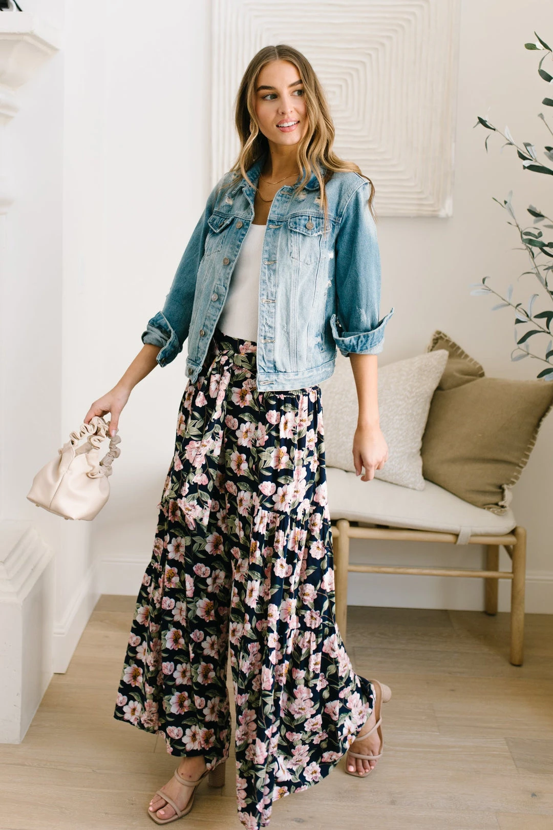 Ave Shops Starting To Bloom Women's High-Waist Stretch Jeans | Comfort Fit & Stylish Design 23 Ave Shops Bottoms & Jeans Starting To Bloom Pants