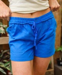 Ave Shops Start The Day Blue Shorts | Men's Casual Shorts | New Arrivals 23 Ave Shops Start The Day Shorts In Blue New Arrivals