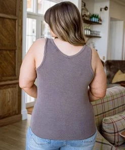 Ave Shops Stay Easy Tank In Bronze