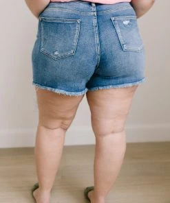 Ave Shops Stevie Hi-Rise Destroyed Cutoffs | Trendy Women's Jeans 41 Ave Shops Bottoms & Jeans Stevie Hi-Rise Destroyed Cutoffs