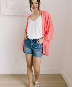 Ave Shops Bottoms & Jeans Stevie Hi-Rise Destroyed Cutoffs