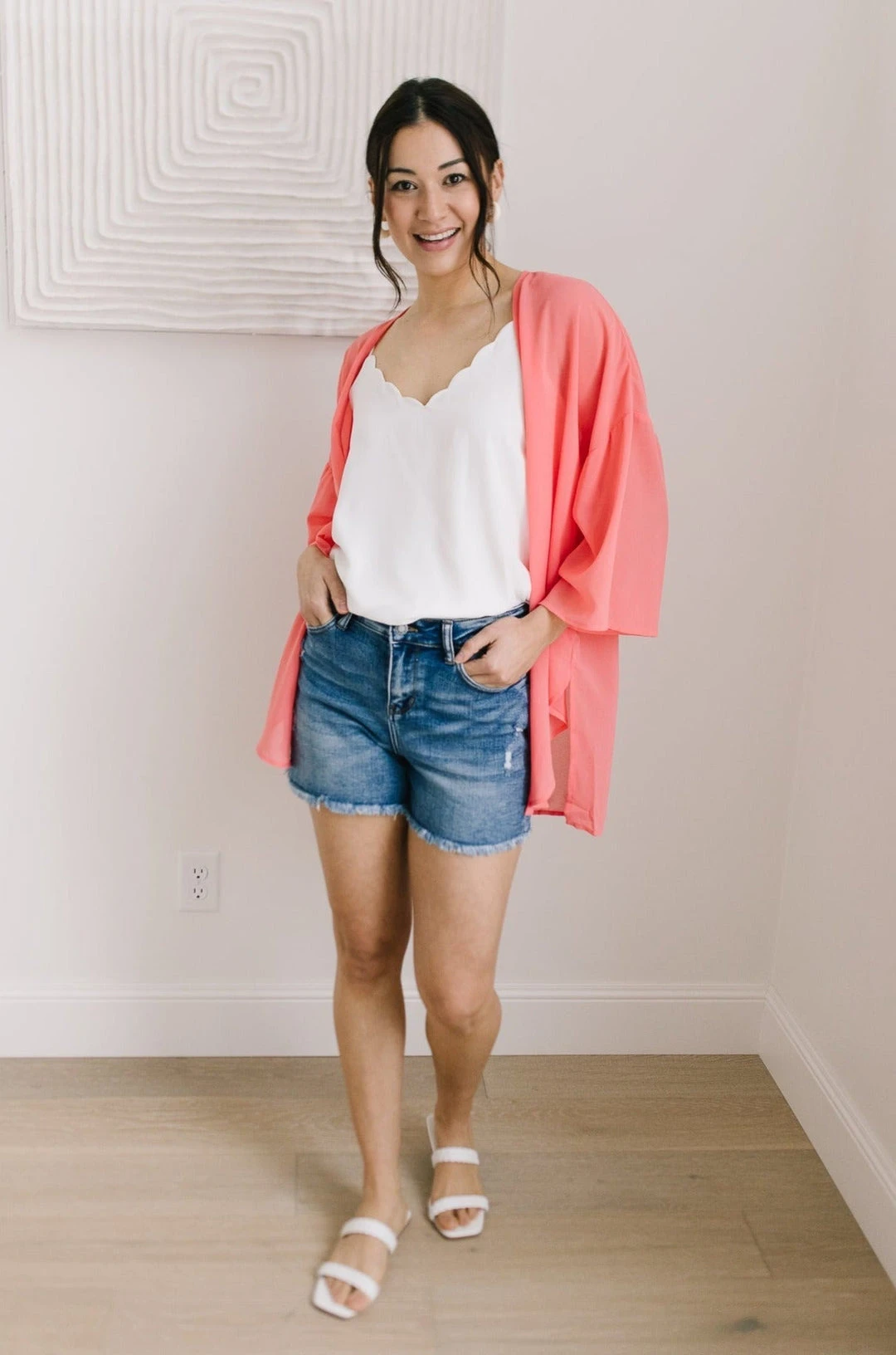 Ave Shops Stevie Hi-Rise Destroyed Cutoffs | Trendy Women's Jeans 4 Ave Shops Bottoms & Jeans Stevie Hi-Rise Destroyed Cutoffs