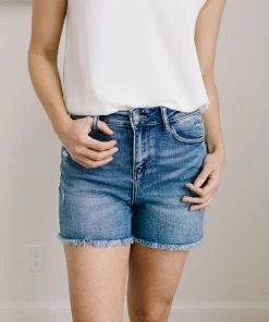 Ave Shops Bottoms & Jeans Stevie Hi-Rise Destroyed Cutoffs