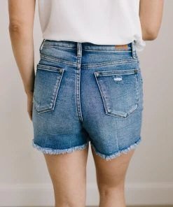 Ave Shops Stevie Hi-Rise Destroyed Cutoffs | Trendy Women's Jeans 39 Ave Shops Bottoms & Jeans Stevie Hi-Rise Destroyed Cutoffs