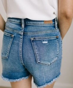 Ave Shops Stevie Hi-Rise Destroyed Cutoffs | Trendy Women's Jeans 25 Ave Shops Bottoms & Jeans Stevie Hi-Rise Destroyed Cutoffs