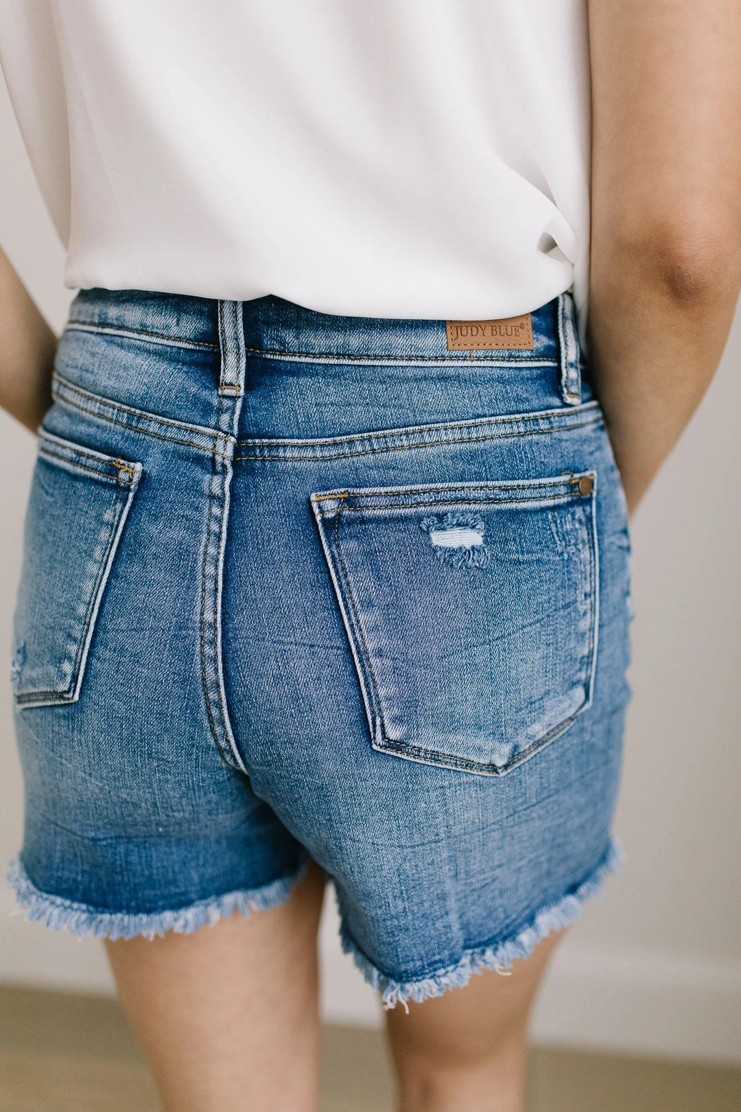 Ave Shops Stevie Hi-Rise Destroyed Cutoffs | Trendy Women's Jeans 5 Ave Shops Bottoms & Jeans Stevie Hi-Rise Destroyed Cutoffs