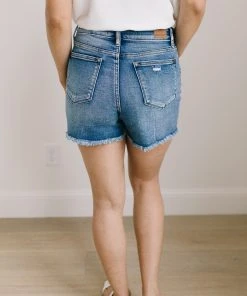 Ave Shops Stevie Hi-Rise Destroyed Cutoffs | Trendy Women's Jeans 36 Ave Shops Bottoms & Jeans Stevie Hi-Rise Destroyed Cutoffs