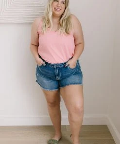 Ave Shops Stevie Hi-Rise Destroyed Cutoffs | Trendy Women's Jeans 26 Ave Shops Bottoms & Jeans Stevie Hi-Rise Destroyed Cutoffs