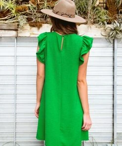 Ave Shops Still The One Dress In Emerald Green