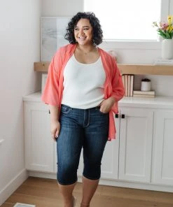 Ave Shops Bottoms & Jeans Classy Crop Capris