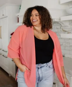 Ave Shops Strawberry Breeze Kimono