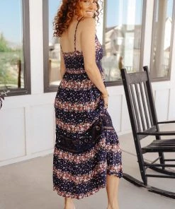 Ave Shops Stripes In Bloom Dress - Stylish Rompers & Jumpsuits for Women 24 Ave Shops Dresses, Rompers, Jumpsuits Stripes In Bloom Dress