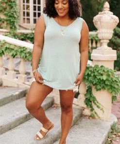 Ave Shops Subtle Mint Tank