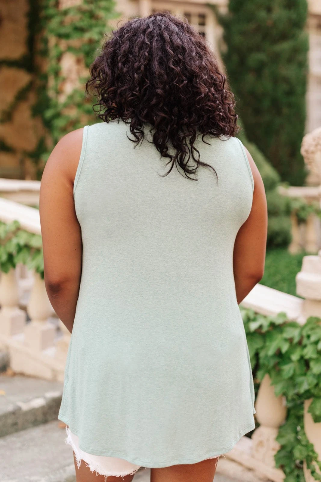 Ave Shops Subtle Mint Tank - Lightweight Women's Casual Top 6 Ave Shops Subtle Mint Tank