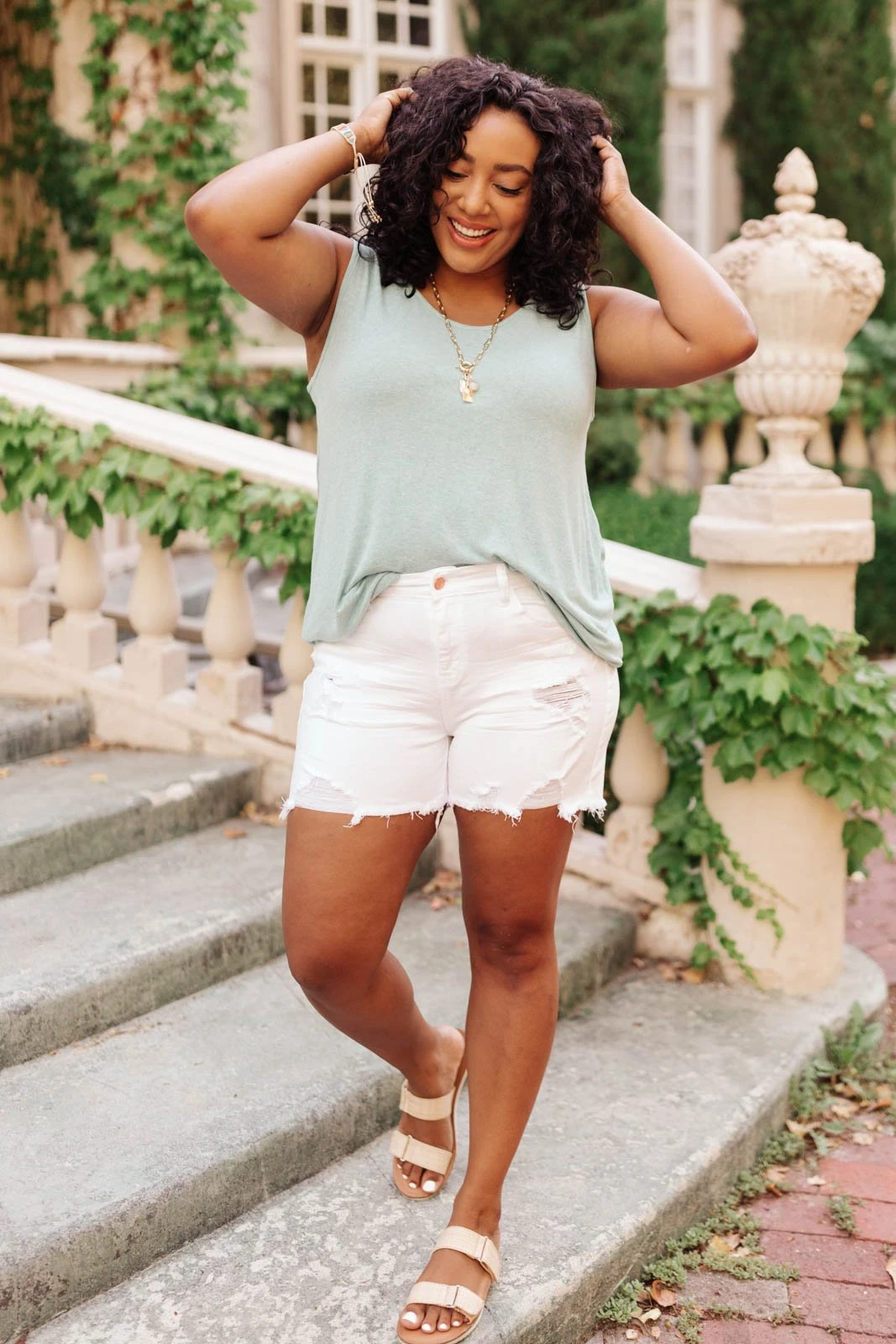 Ave Shops Subtle Mint Tank - Lightweight Women's Casual Top 7 Ave Shops Subtle Mint Tank