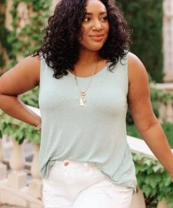 Ave Shops Subtle Mint Tank