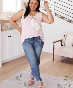 Ave Shops Clothing Subtle Pink Tank