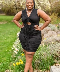 Ave Shops Summer Nights Black Dress