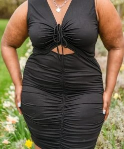 Ave Shops Summer Nights Black Dress