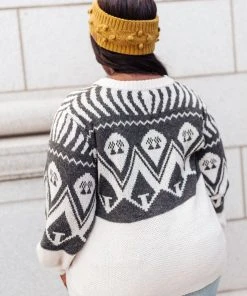 Ave Shops Clothing Summit Sweater In Charcoal