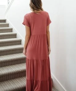 Ave Shops Sun Angel Dress in Rose Pink - Women's Floral Summer Dress 32 Ave Shops Dresses, Rompers, Jumpsuits Sun Angel Dress In Rose Pink