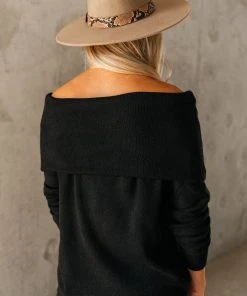 Ave Shops Sun On My Shoulders Long Sleeve Top - Stylish & Comfortable Tops & Blouses 27 Ave Shops Sun On My Shoulders Top Long Sleeve Tops