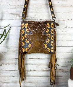 Bbags Handbags & Wallets Sunflower & Cowhide Metallic Handbag