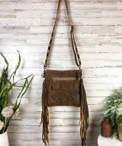 Bbags Handbags & Wallets Sunflower & Cowhide Metallic Handbag