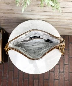 Bbags Handbags & Wallets Sunflower & Cowhide Metallic Handbag