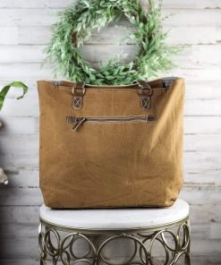 Hopofly Sunlit Scenery Aztec Tote Handbag Handbags & Wallets