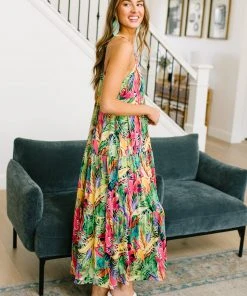 Ave Shops Sunny Rain Forest Dress Dresses, Rompers, Jumpsuits
