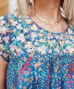 Ave Shops Suns Out Top In Blue Clothing