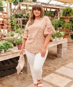 Ave Shops Sunset Chaser Spotted Top